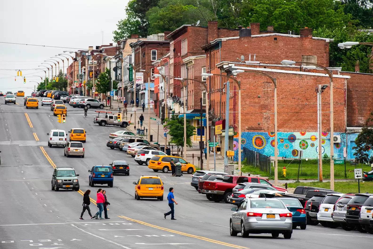 A street in Newburgh, NY