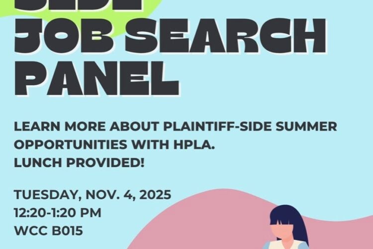 Image thumbnail for Plaintiff-Side Job Search Panel