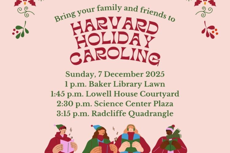 Image thumbnail for Harvard Holiday Caroling