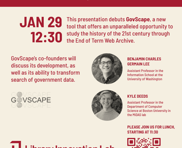 Image thumbnail for GovScape: Multimodal Search and Discovery for 10+ Million Government PDFs