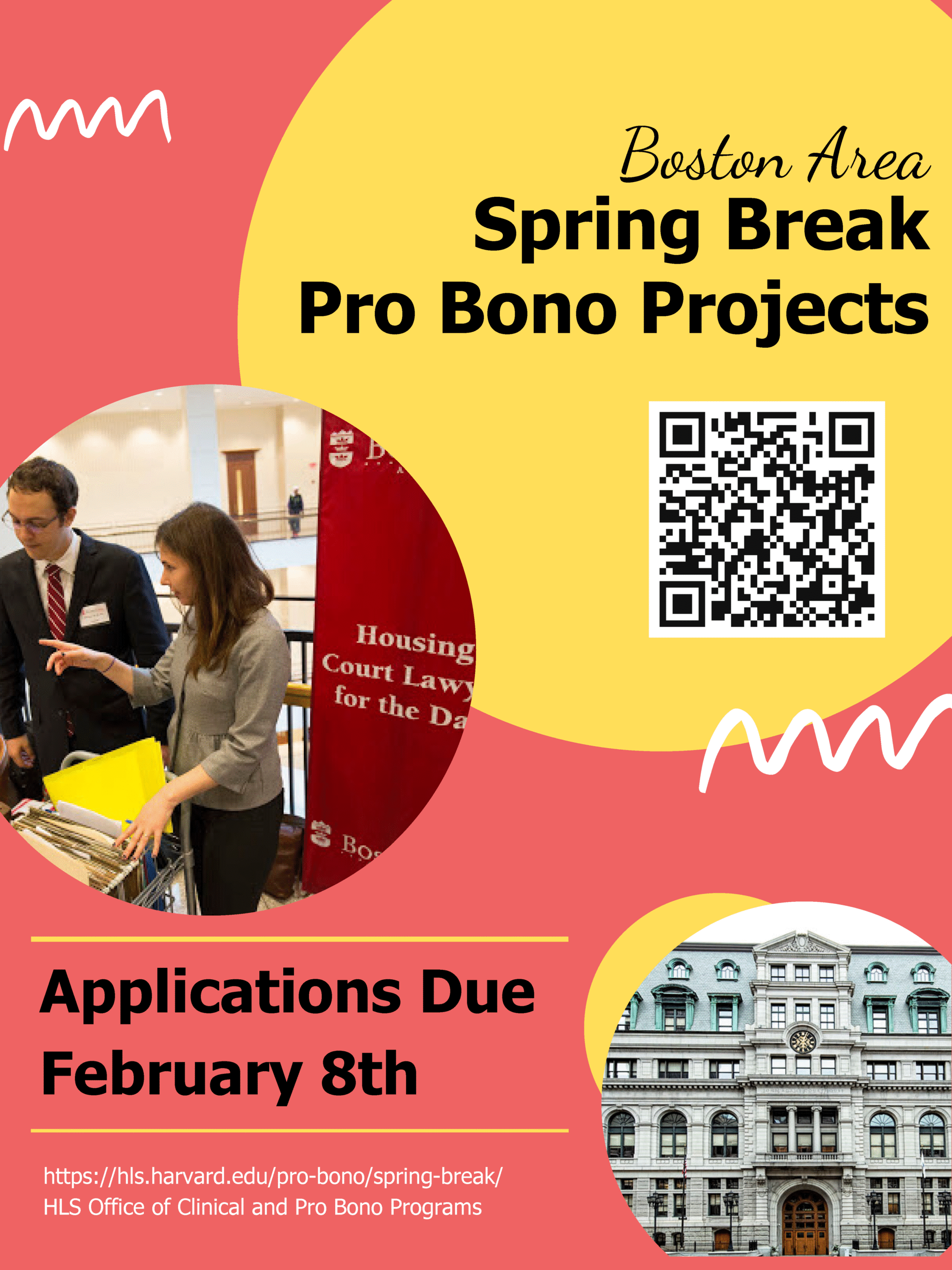 Featured image for Spring Break Pro Bono Project Application Deadline February 8 article