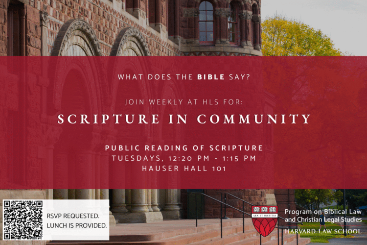 Image thumbnail for Scripture in Community: Public Reading of Scripture
