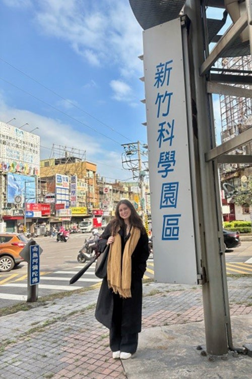 Tatiana Poggi in Taipei.