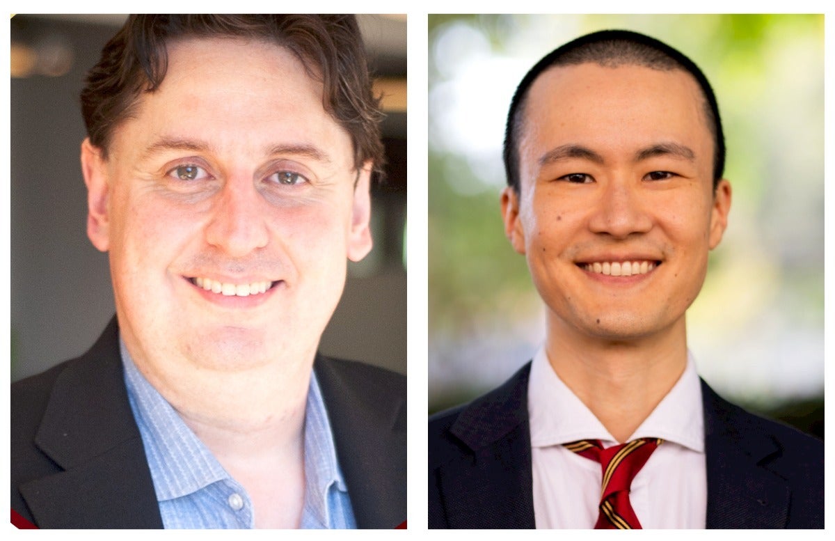 head shots of Jon Choi and Pablo Arredondo