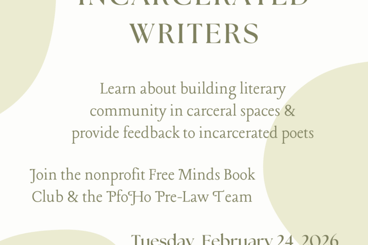 Image thumbnail for Writing Workshop with Incarcerated Writers