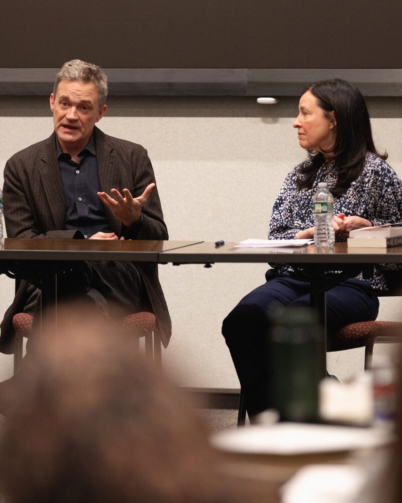 Patrick Radden Keefe and Amy Davidson Sorkin.