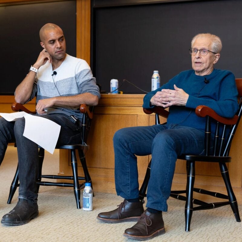 Niko Bowie and Laurence Tribe.