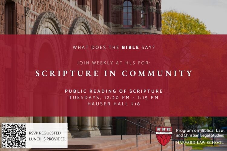 Image thumbnail for Scripture in Community: Public Reading of Scripture