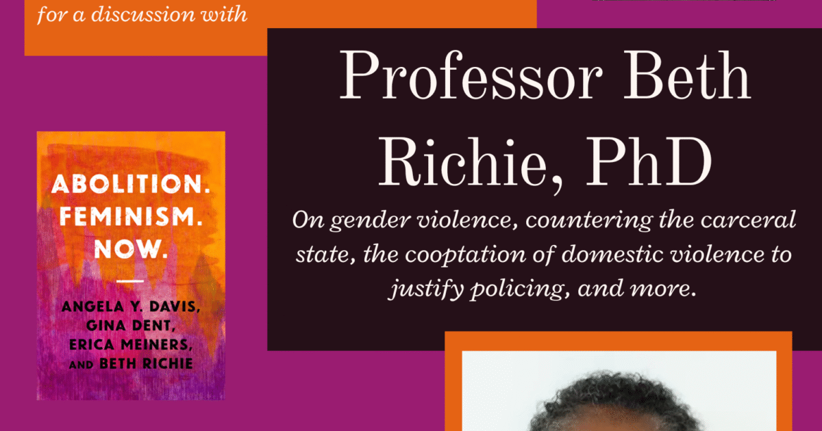 Professor Beth Richie, PhD - Harvard Law School | Harvard Law School