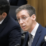 Benjamin Eidelson testifying before the US Commission on Civil Rights.