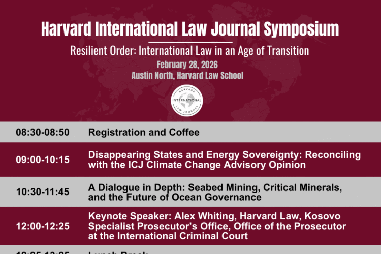 Image thumbnail for International Law Journal Symposium