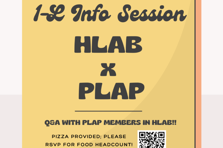HLAB x PLAP info session event