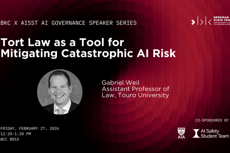 Image thumbnail for Tort Law as a Tool for Mitigating Catastrophic AI Risk