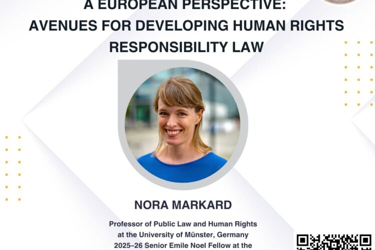 Image thumbnail for An European Perspective: Avenues for Developing Human Rights Responsibility Law