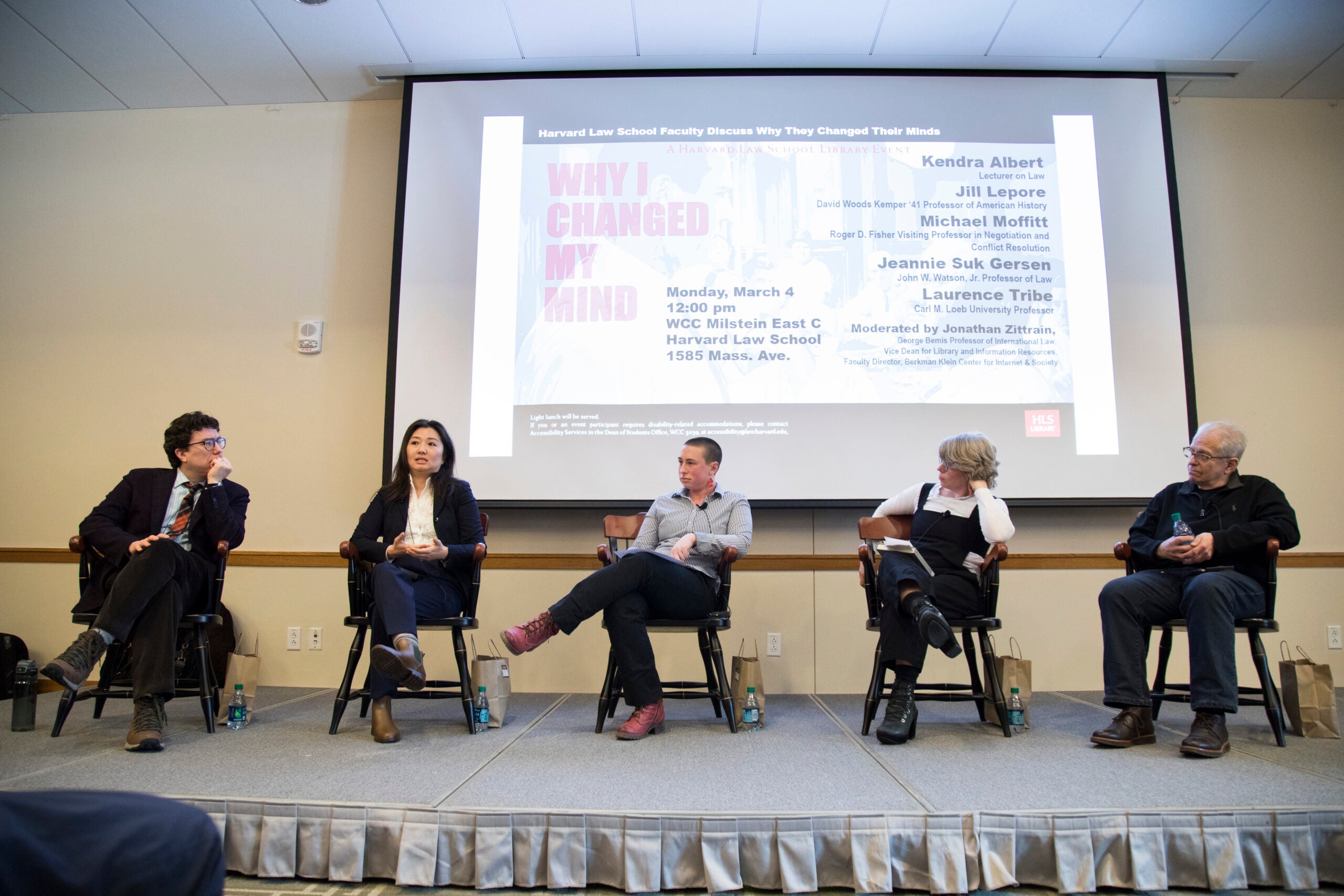 Panel at the 2019 Why I changed my mind event