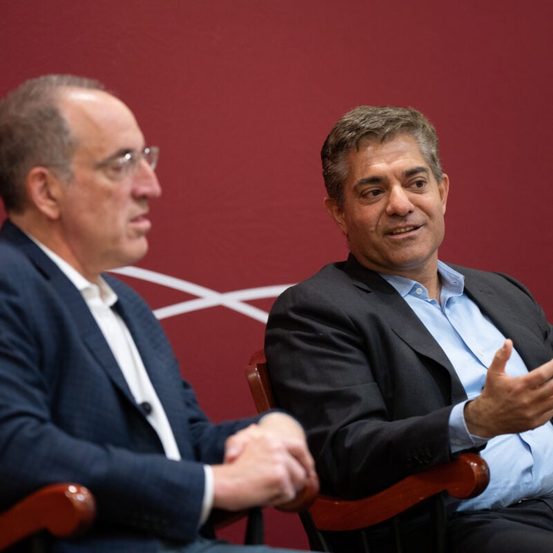 Howard Widra and Navid Mahmoodzadegan.