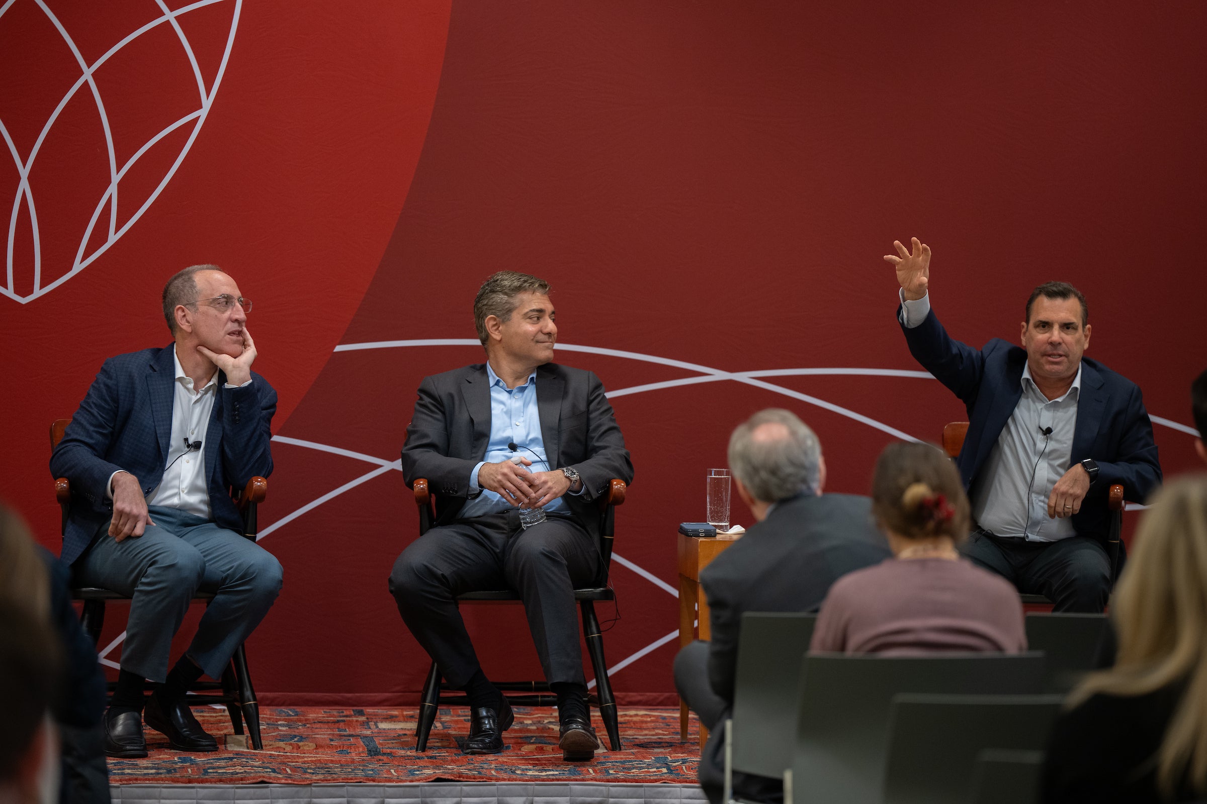 Howard Widra, Navid Mahmoodzadegan, and Andy Saperstein.