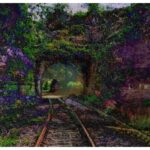 Ai generated artwork entitled “A Recent Entrance to Paradise"