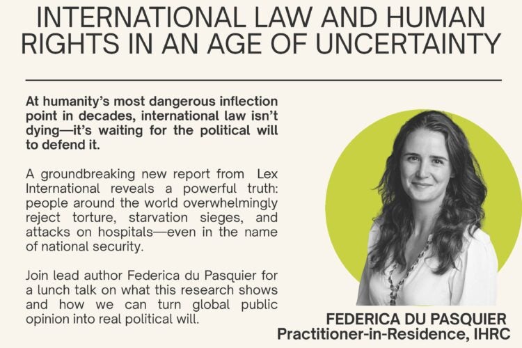 Image thumbnail for Not Dead Yet: International Law and Human Rights in an Age of Uncertainty