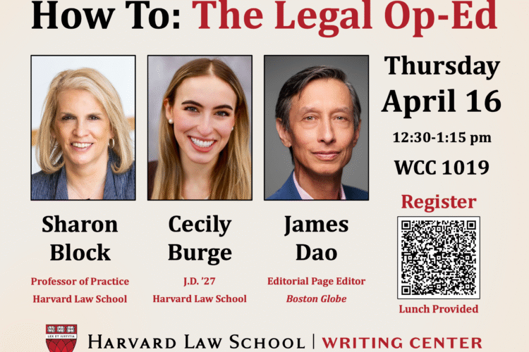 Image thumbnail for How To: The Legal Op Ed