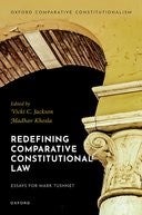 Book cover image w/ title Redefining Comparative Constitutional Law