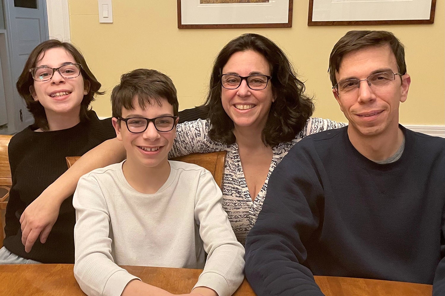 Thalia L. Myrianthopoulos: Ringing in 2026 with her family