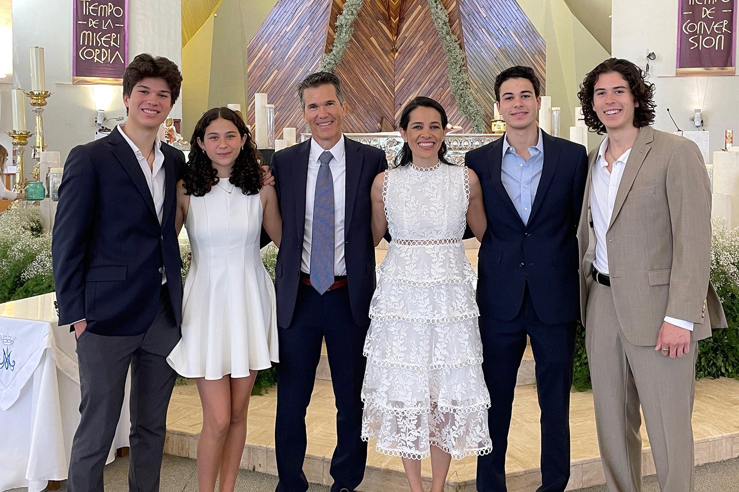 Luis F. Perez Hurtado celebrating twenty-five years of marriage in March 2025