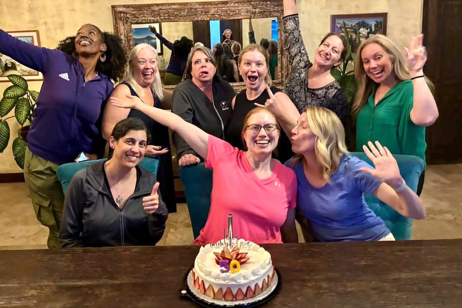 Sarah B. Schlehr: 50th birthday celebration in Guatemala.
