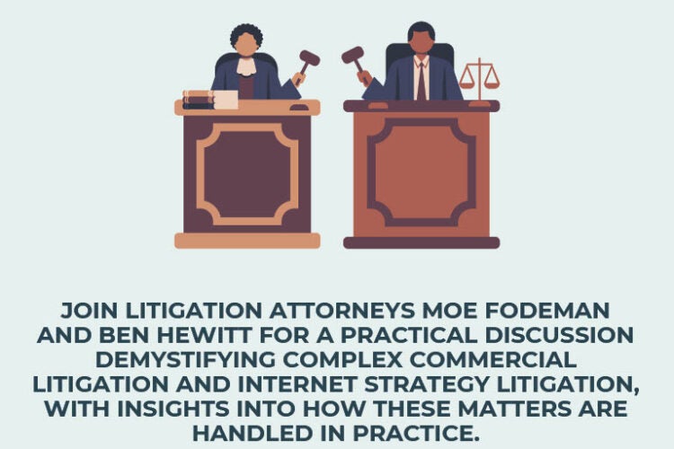 Image thumbnail for Complex Litigation Simplified: HLS Mock Trial Association x Wilson Sonsini