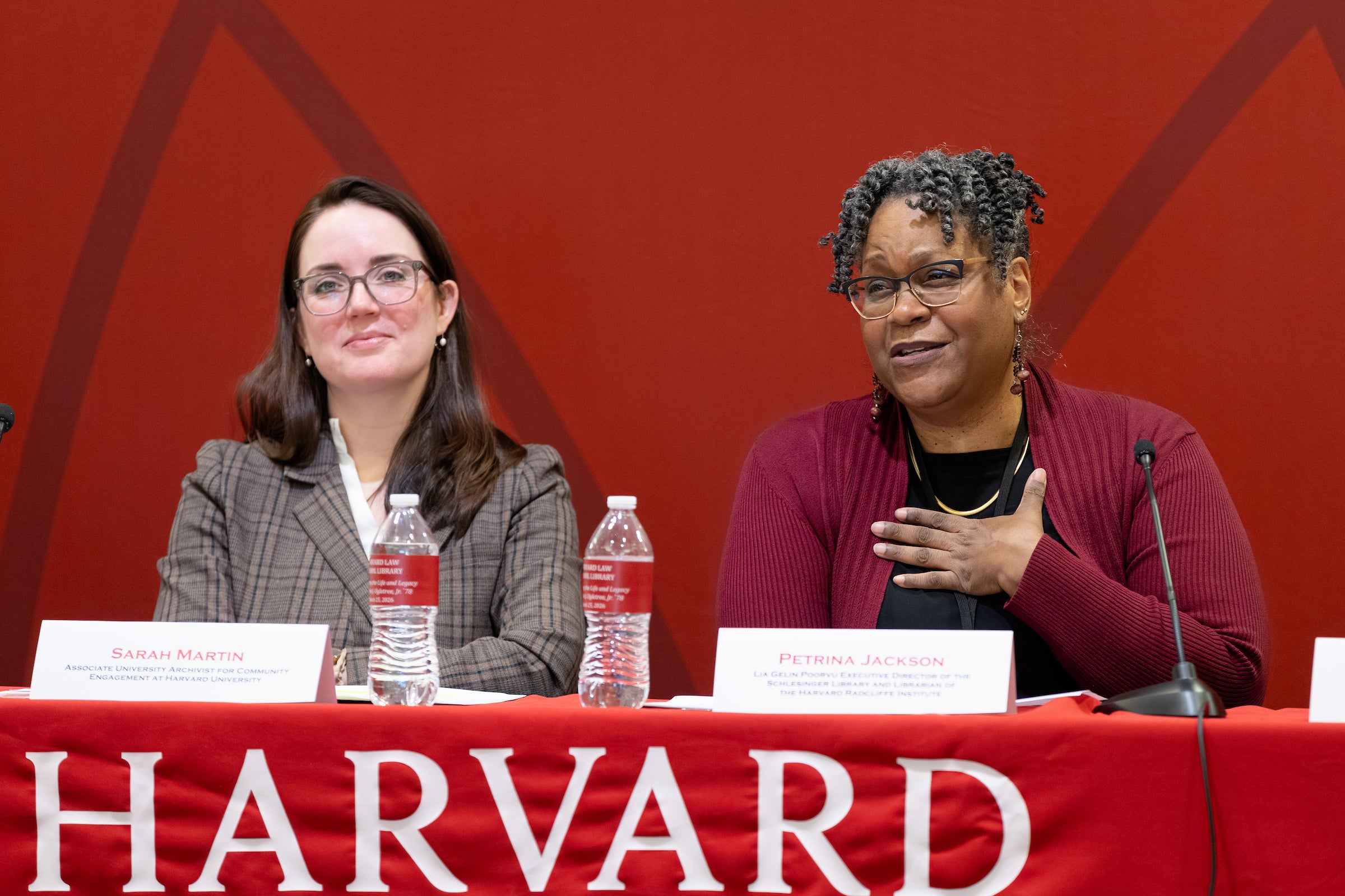 Sarah Watson, Petrina Jackson.