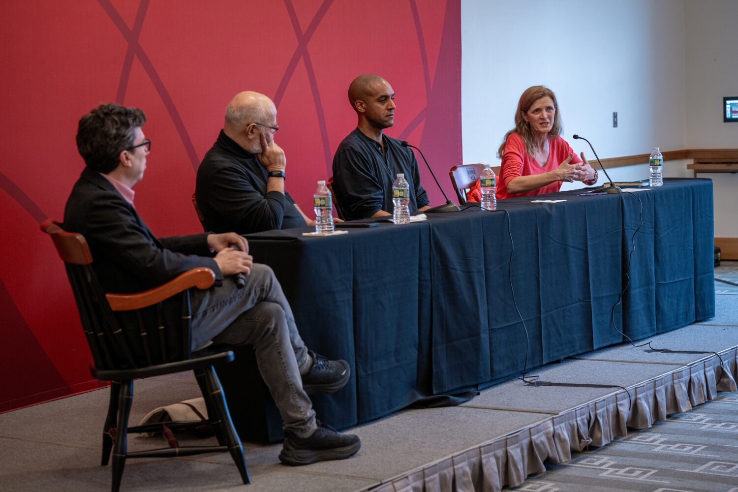 Jonathan Zittrain, Yochai Benkler, Nikolas Bowie, Samantha Power.
