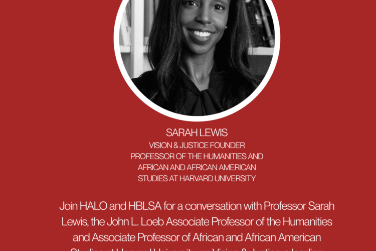 Image thumbnail for Vision & Justice with Professor Sarah Lewis