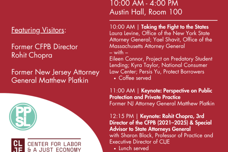 Image thumbnail for JOL Symposium – Lunch Keynote: Rohit Chopra, Third Director of the Consumer Financial Protection Bureau (2021–2025) & Special Advisor to State Attorneys General