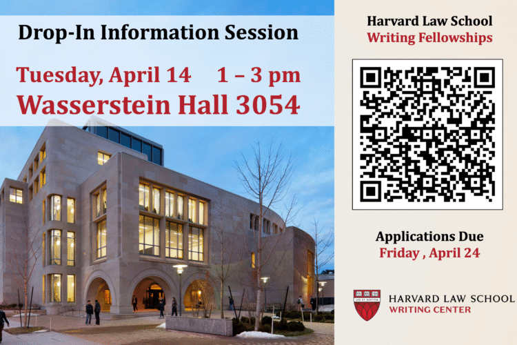 Image thumbnail for HLS Writing Fellowships Drop-In Information Session