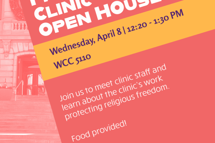 Image thumbnail for Religious Freedom Clinic Open House