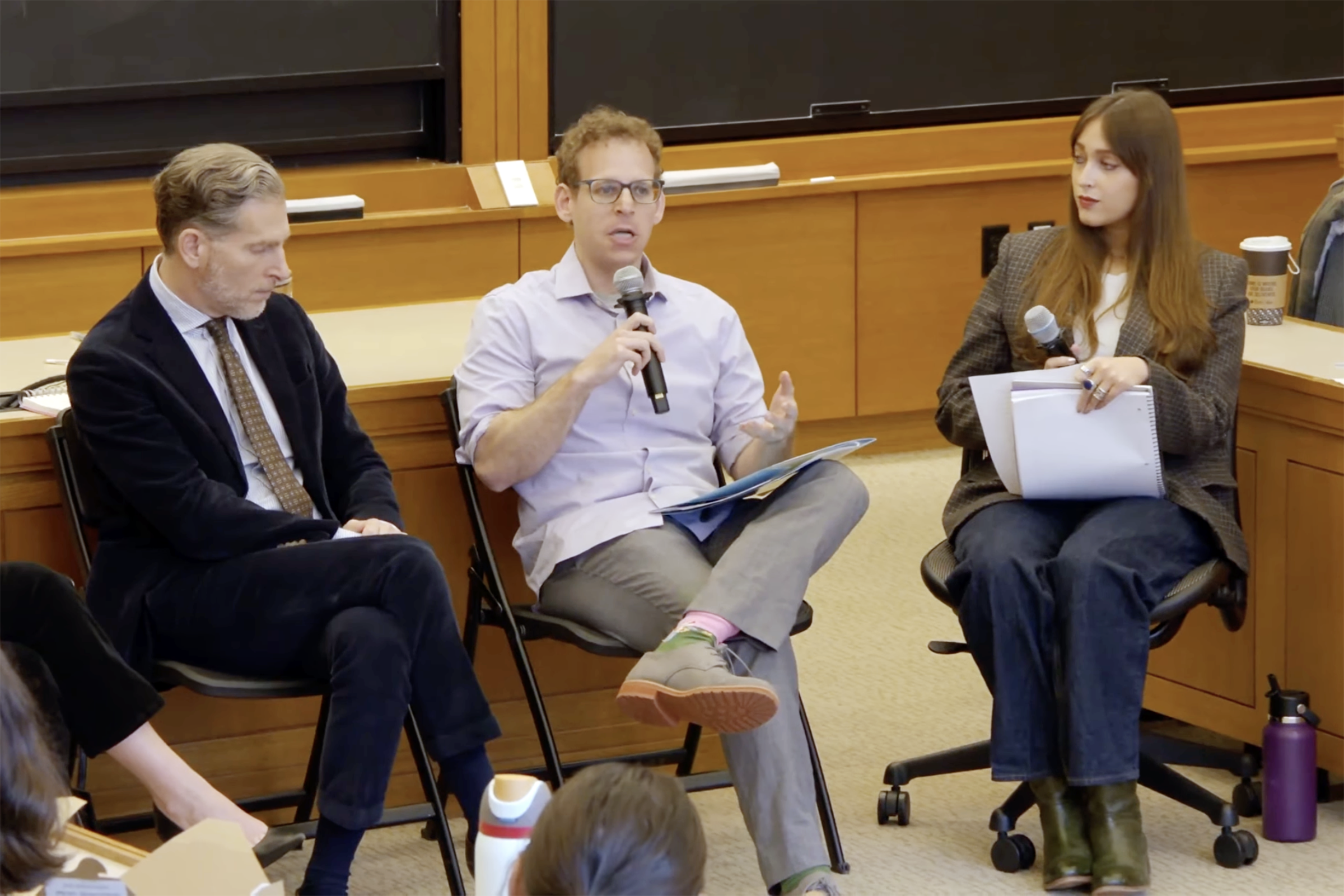 Noah Feldman, Asher Smith, and Shira Fischer.