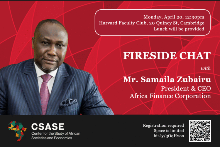 Image thumbnail for Fireside Chat with Mr. Samaila Zubairu