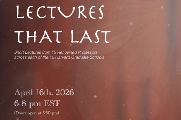 Lectures that last event poster