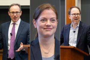 Robert Sitkoff, Kristen Eichensehr, Ben Sachs.