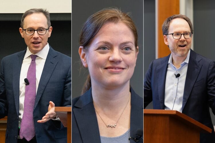 Robert Sitkoff, Kristen Eichensehr, Ben Sachs.