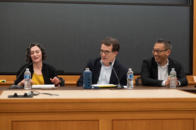 Three panelists.