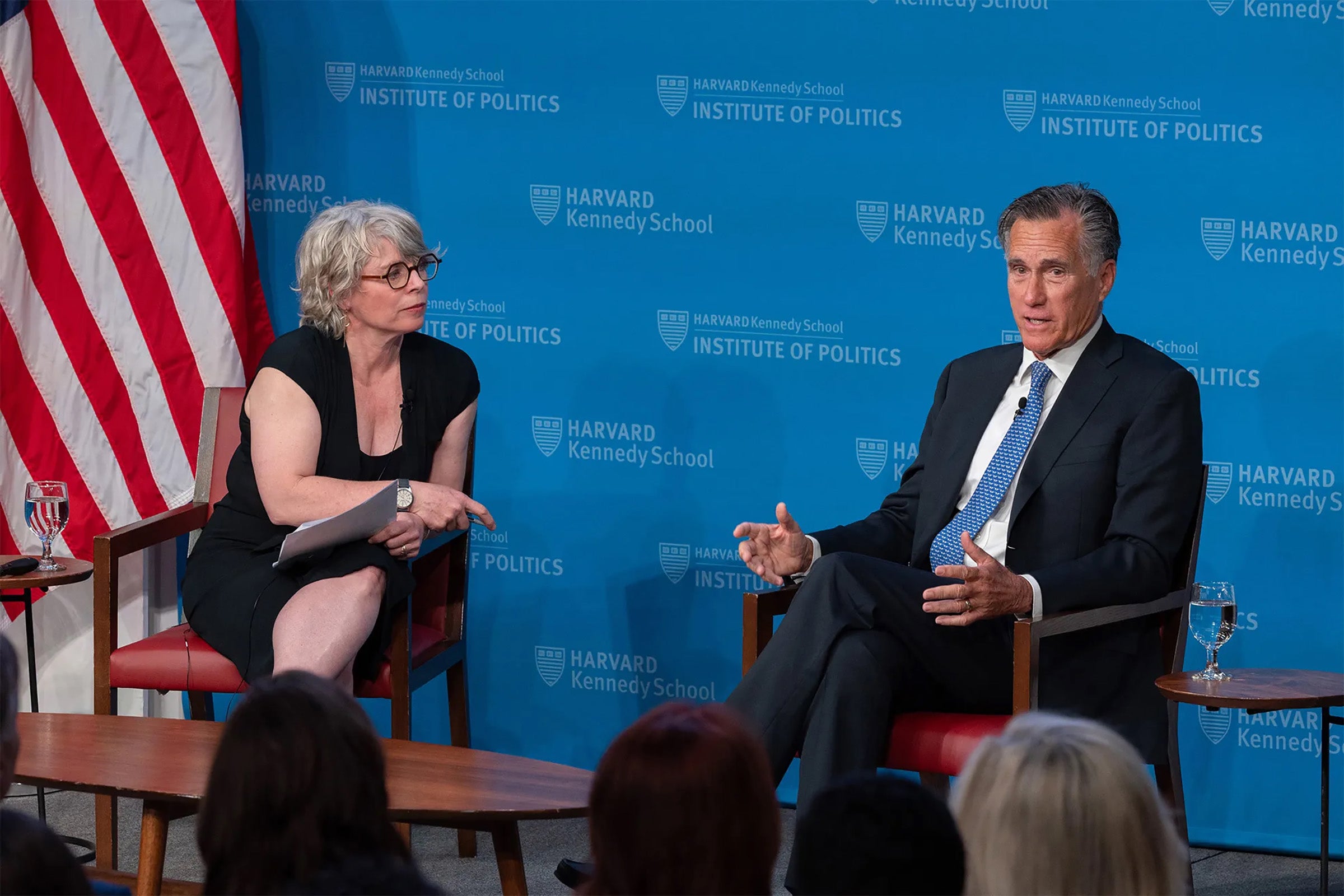 Mitt Romney and Jill Lepore.
