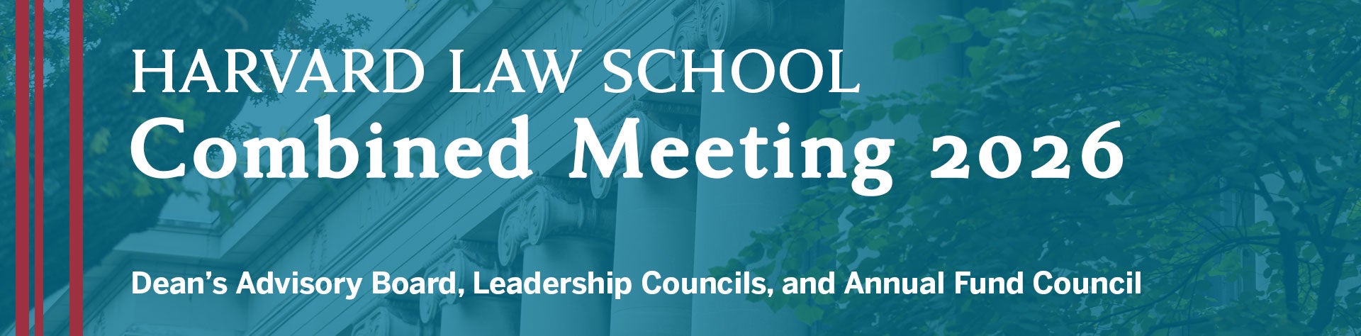 Harvard Law School Combined Meeting