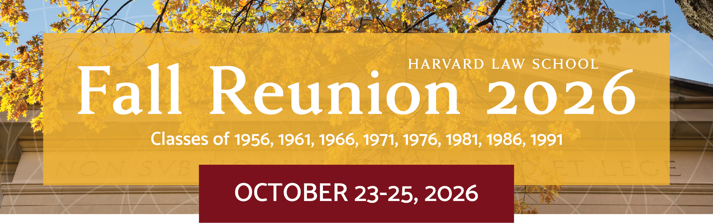 Fall Reunion 2026