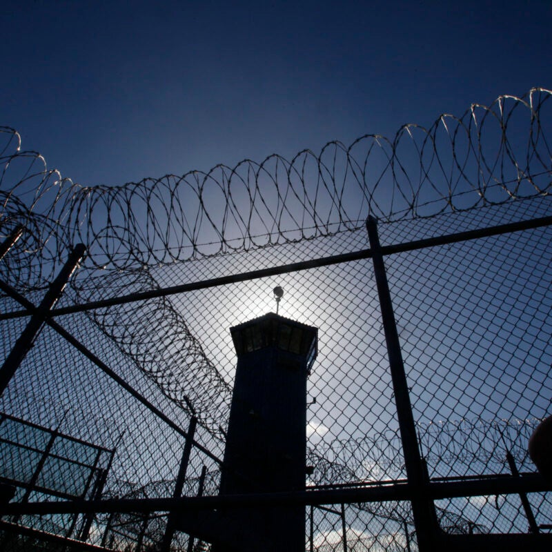 Pelican Bay State Prison exterior.