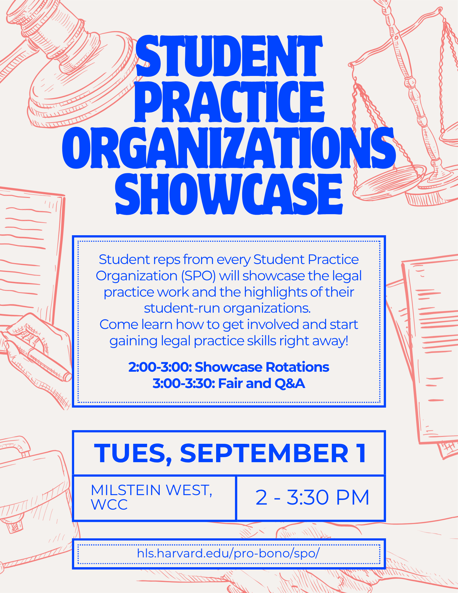 SPO Showcase poster