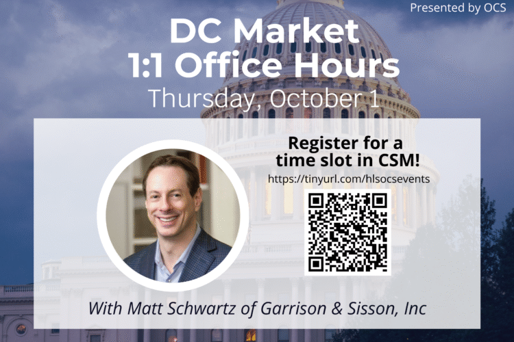 Image thumbnail for DC Market 1:1 Office Hours