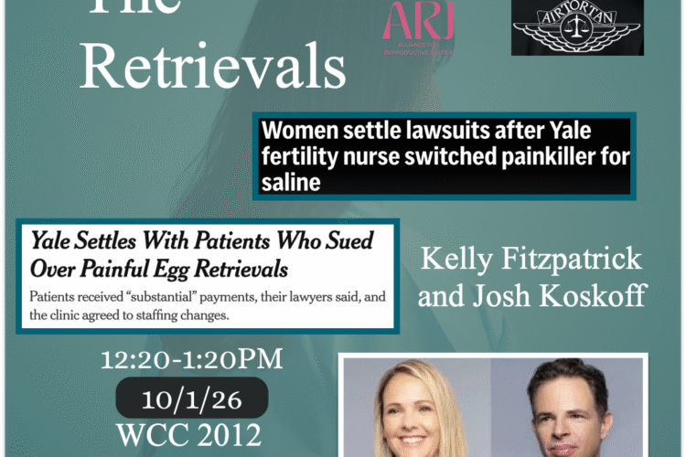 Image thumbnail for Lunch Talk about “The Retrievals” case with Kelly Fitzpatrick and Josh Koskoff