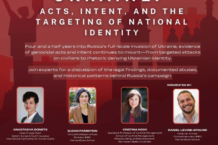 Image thumbnail for Evidence of Genocide in Ukraine: Acts, Intent, and the Targeting of National Identity