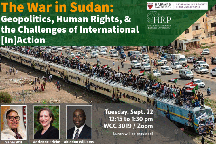 Image thumbnail for The War in Sudan: Geopolitics, Human Rights, and the Challenges of International [In]Action